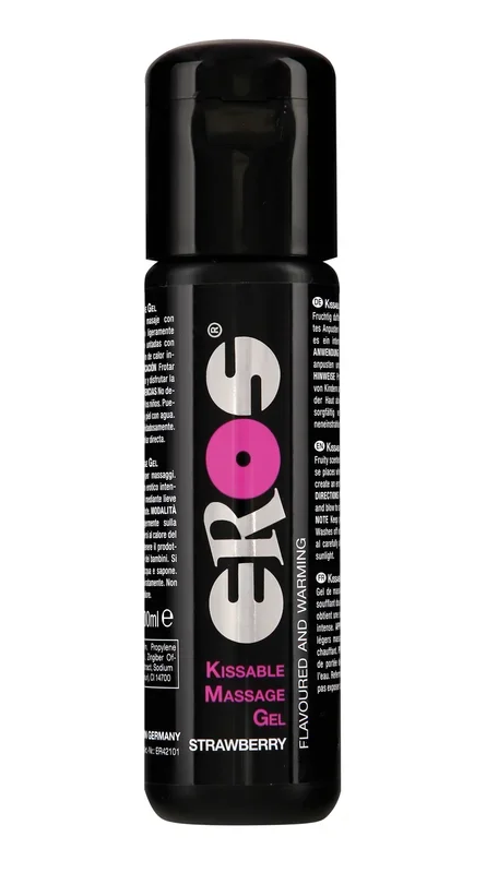 EROS Kissable Massage Gel – STRAWBERRY 100ml