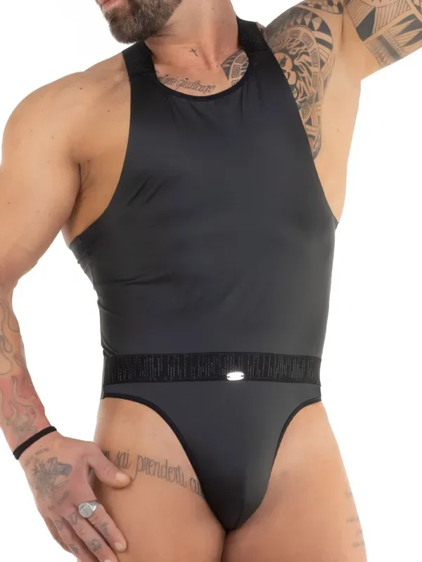 Eros Veneziani Giacomo Stringbody, schwarz