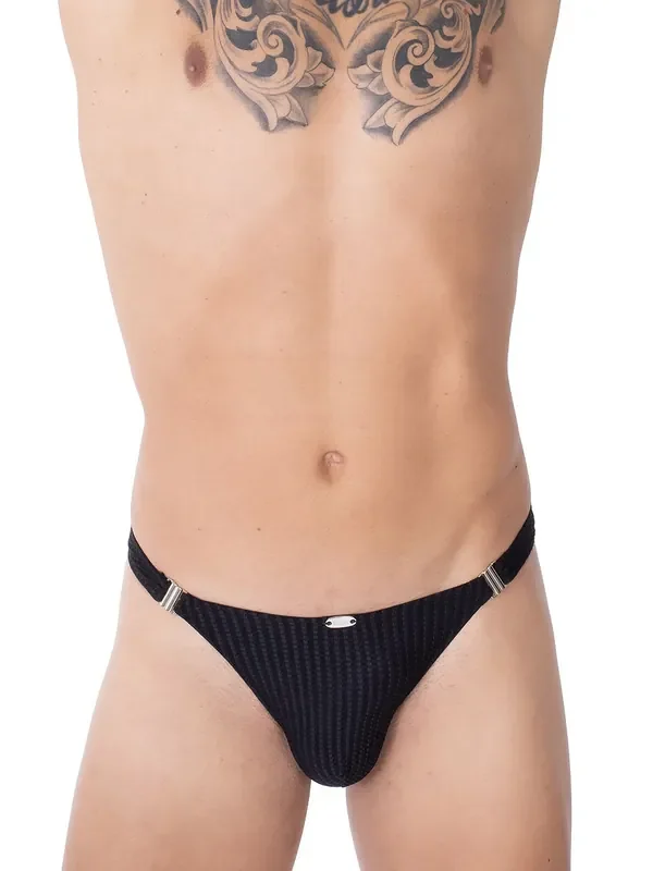 Eros Veneziani Nero Click-String, schwarz