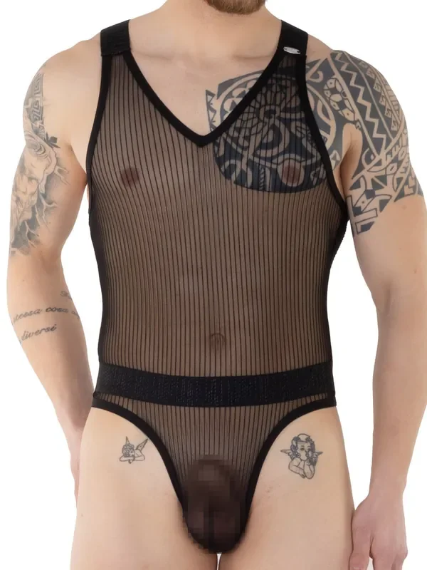 Eros Veneziani Nevio Stringbody, schwarz