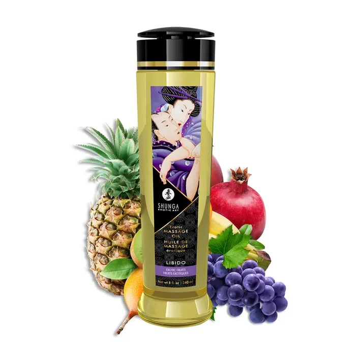 Erotic Massage Oil – Exotic Fruits – 8 fl oz / 240 ml