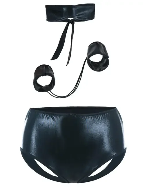 Erotik Set AC/009 schwarz
