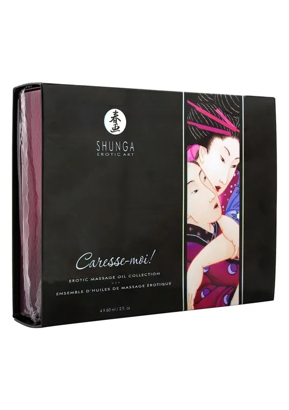 Erotisches Massageöl – Shunga 4 x 60 ml