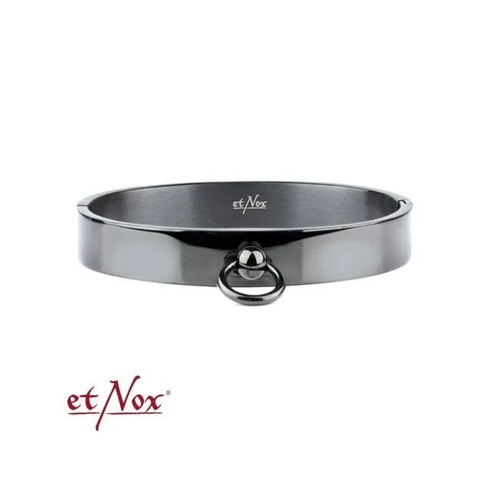 Et Nox Schmaler Armreif Der O, Edelstahl Poliert