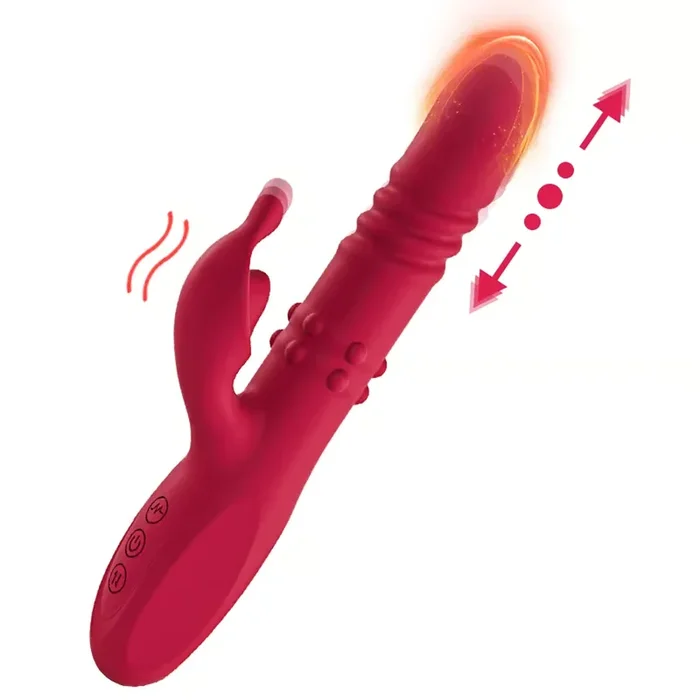 Eve First Thruster Rabbit Vibrator Pink