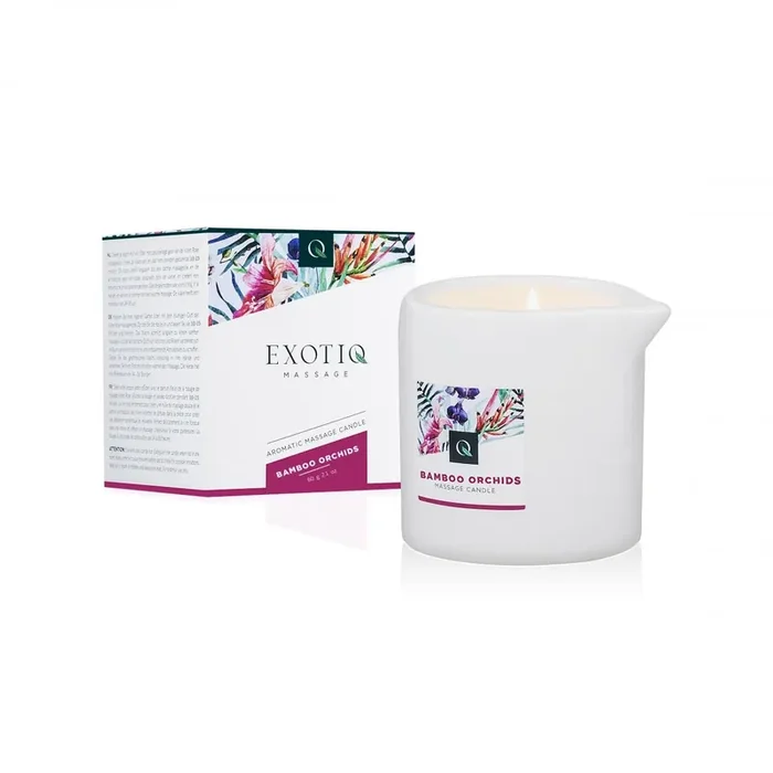 Exotiq Massagekerze Bamboe Orchideeën – 60g