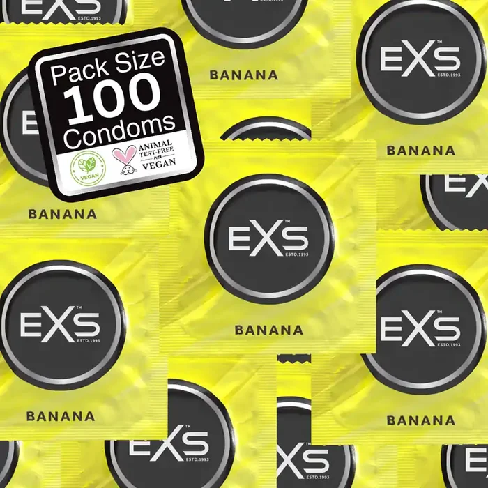 EXS Banana – Condoms – 100 Pieces