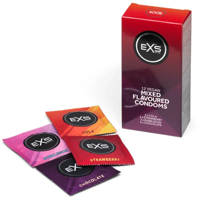 EXS Mixed Kondome mit Geschmack 12 Stk