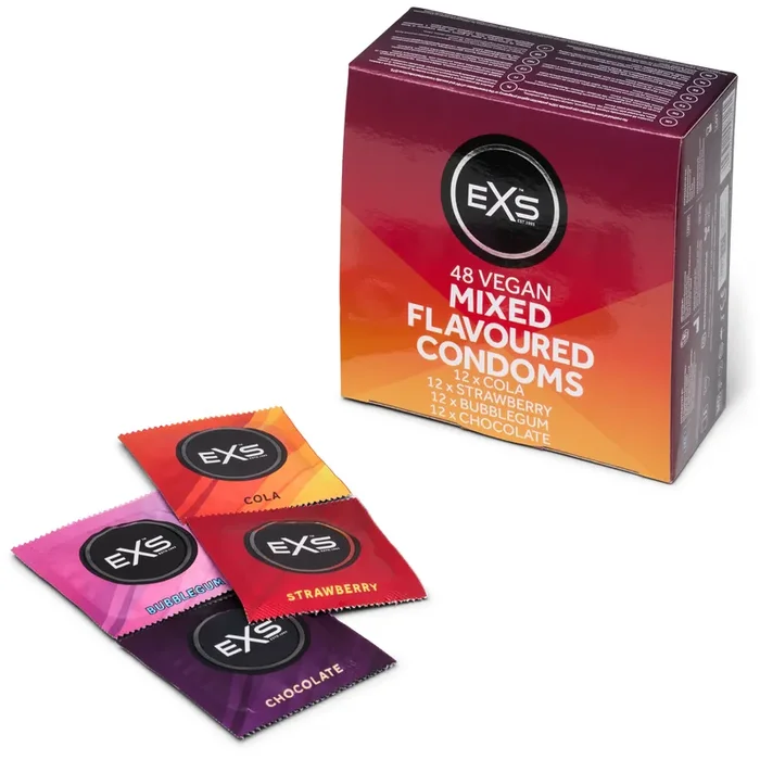 EXS Mixed Kondome mit Geschmack 48 Stk