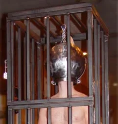 Extreme Bondage Kopfkugel aus Stahl