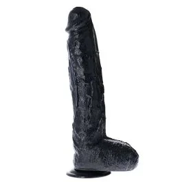 Extremer Dildo Augustus – Schwarz