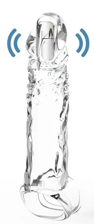Extyvizz Vibrierende Penismanschette 13 x 3.5 cm Transparent