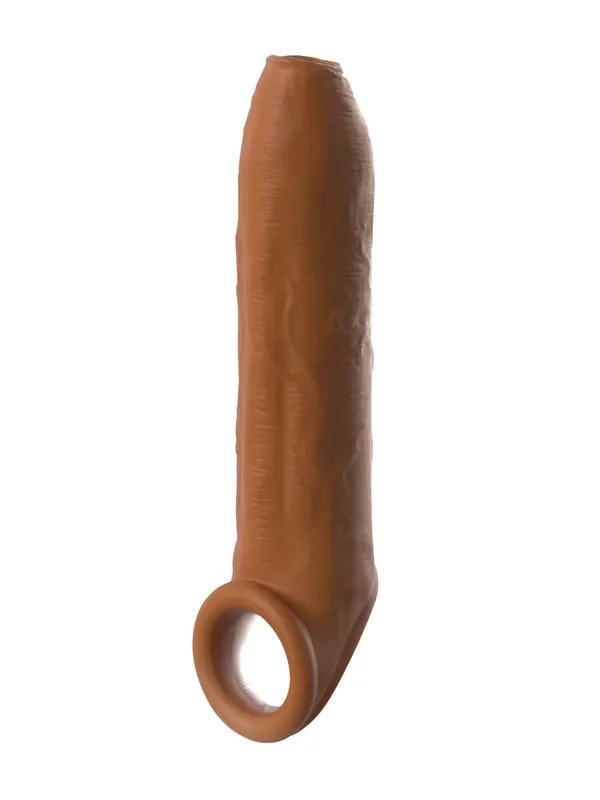Fantasy X-tensions Silicone Uncut Penishülle mit Hodenring, hautfarben hell