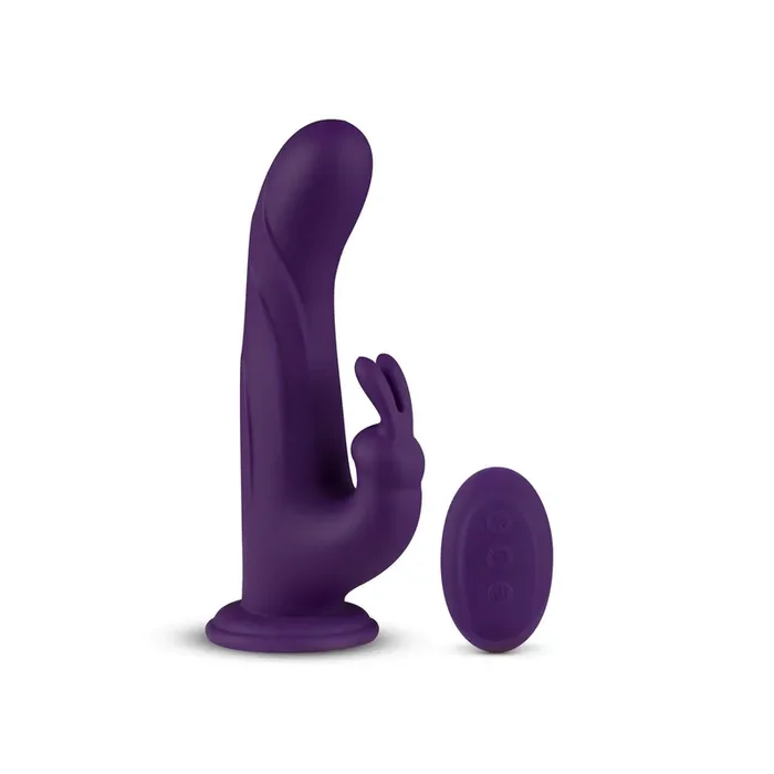 FeelzToys – Whirl-Pulse Rotating Rabbit Vibrator & Remote Control Purple
