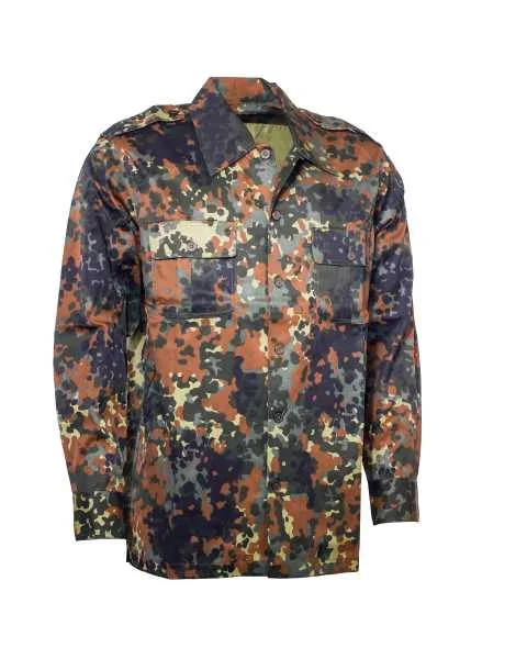 Feldbluse Langarm 5-Farben-Flecktarn