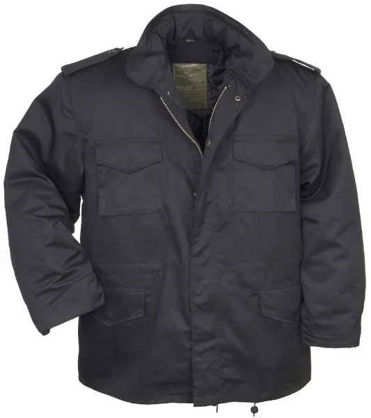 Feldjacke US M65 Schwarz