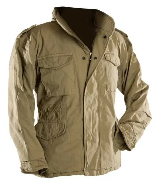 Feldjacke US M65 Vintage Sandfarben