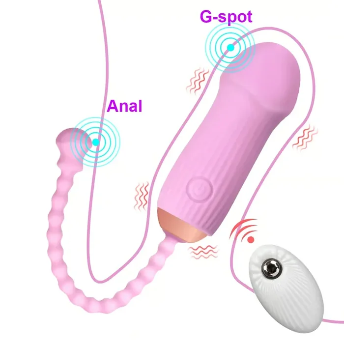 Female Anal Egg Vibrator Massage