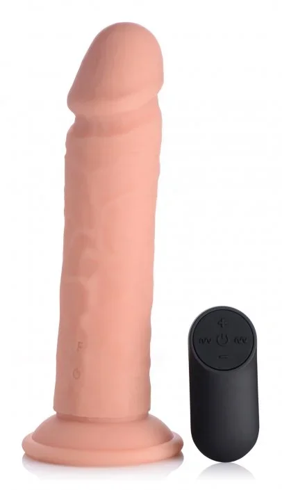 Fernbedienbarer Realistic Dildo – vibrierend