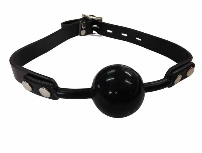 Fetisch Ballknebel in Schwarz
