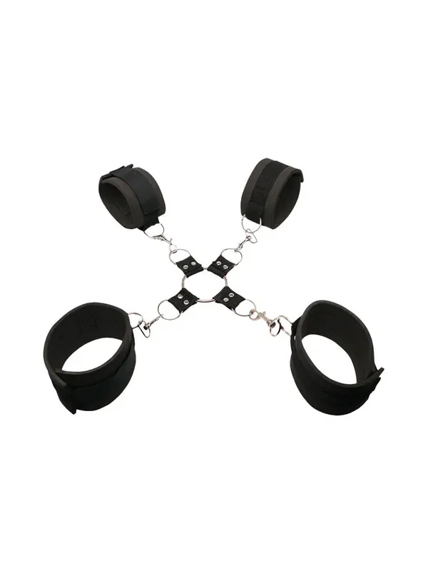 Fetish Fantasy Extreme Hogtie Kit Fesselkreuz, schwarz