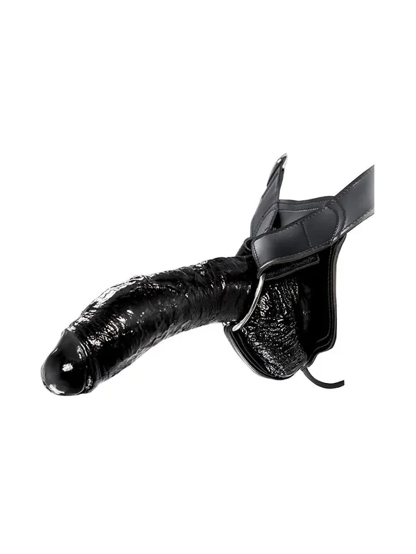 Fetish Fantasy Extreme Strap-On mit Dildo hohl, schwarz