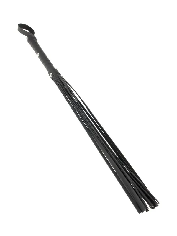 Fetish Fantasy Limited Edition Deluxe Cat-O-Nine Flogger, schwarz