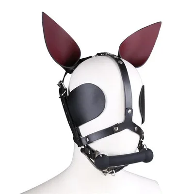 Fetishmaske ‚Pony‘ mit Spitzohr