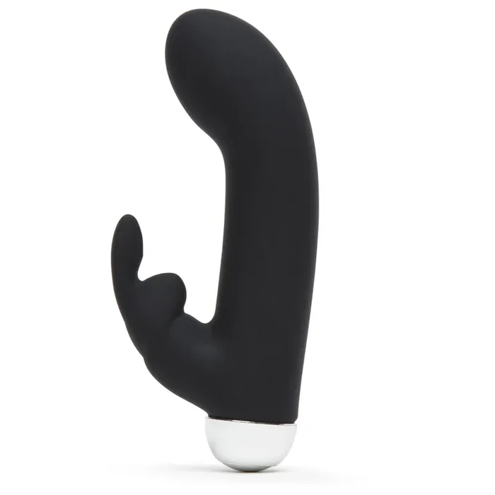 Fifty Shades of Grey – Greedy Girl Wiederaufladbarer Mini Rabbit Vibrator – Schwarz
