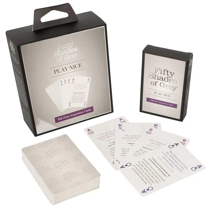 Fifty Shades of Grey – Play Nice Talk Dirty Inspiration Cards