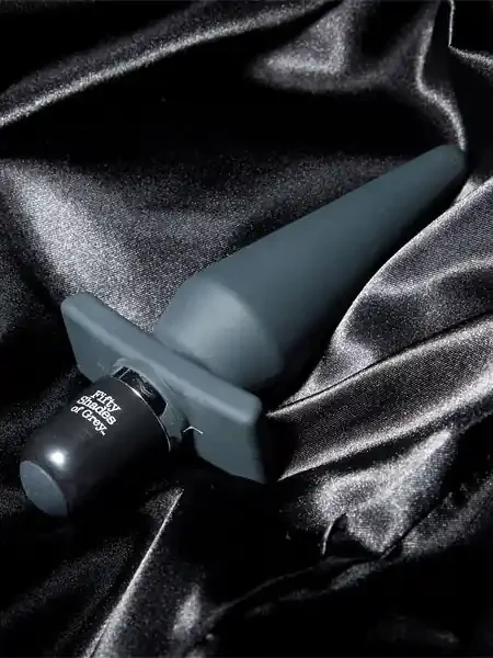 Fifty Shades Of Grey Delicious Fullness Vibro-Analplug, grau