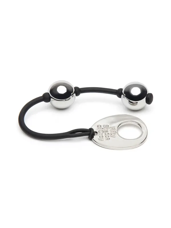 Fifty Shades of Grey Inner Goddess Mini Silver Pleasure Balls Liebeskugeln, silber/schwarz