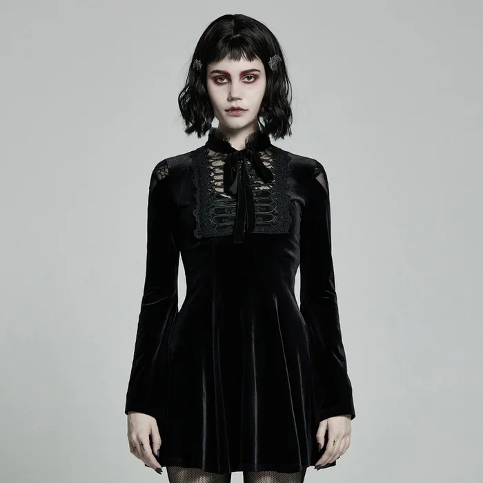 Figurbetontes Kleid mit flared Ärmeln