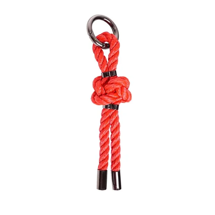 FIGURE OF A Le Nœud de l’amant Porte-clé Shibari Rouge
