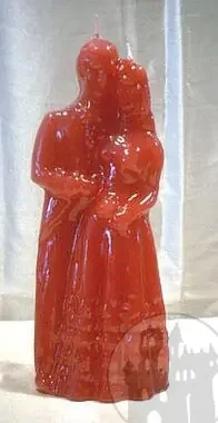 Figurenkerze große Hochzeit