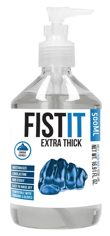 Fist It Extra Dickes Wasser-Gleitmittel – 500ml Pumpflasche