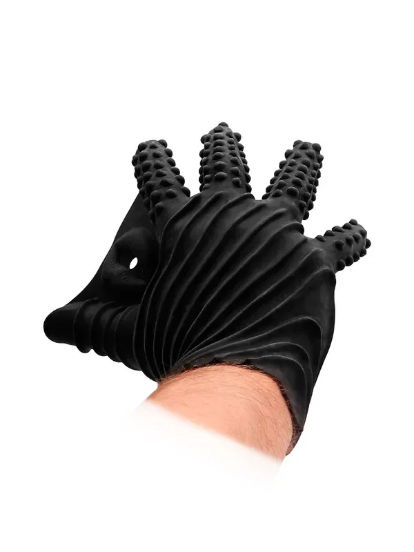 Fist It Silicone Glove Masturbationshandschuh, schwarz