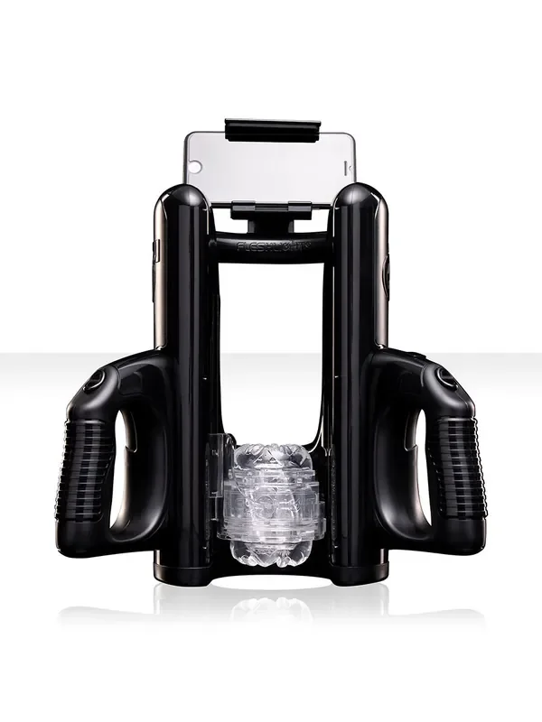 Fleshlight Quickshot Launch Masturbator-Adapter, schwarz/transparent