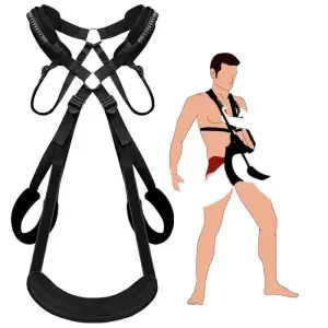 Fuck Duo Support Harness – Schwarz