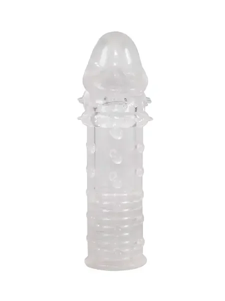 Fun Extension Sleeve Penishülle, transparent