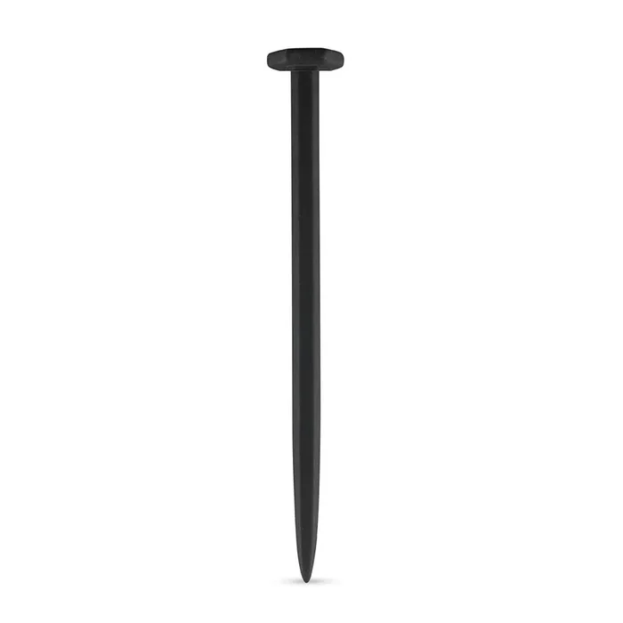 Gerippter Dilatator M aus Silikon – schwarz