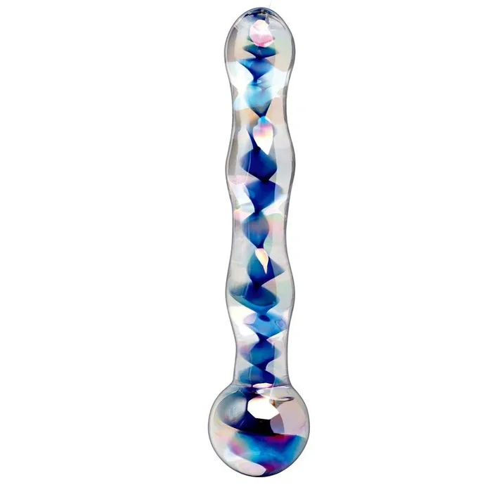 Glasmassagegerät Dildo aus Glas