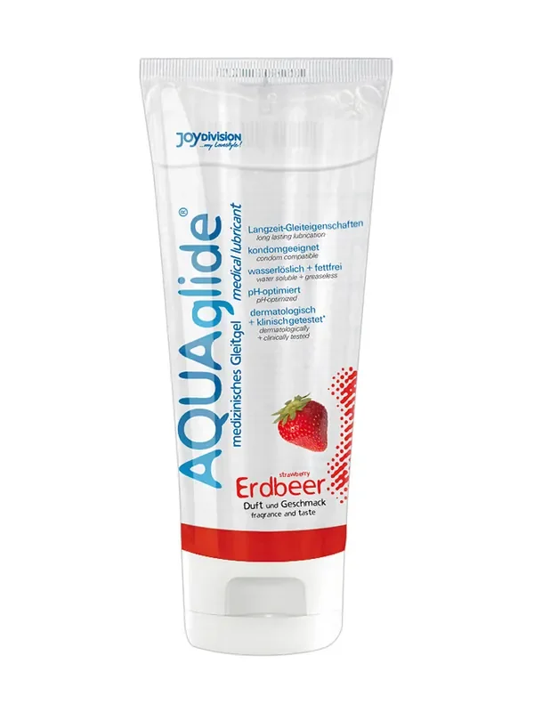 Gleitgel AQUAglide Erdbeer (100ml)