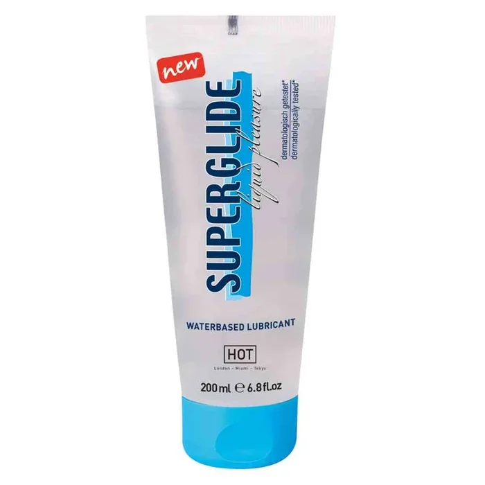 Gleitgel auf Wasserbasis „Super Glide Liquid Pleasure“