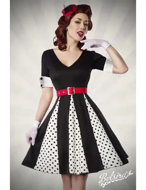 Godet-Kleid