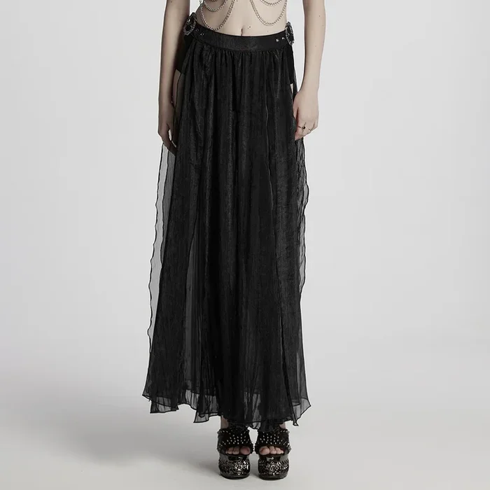 Gothic Chiffon Overskirt