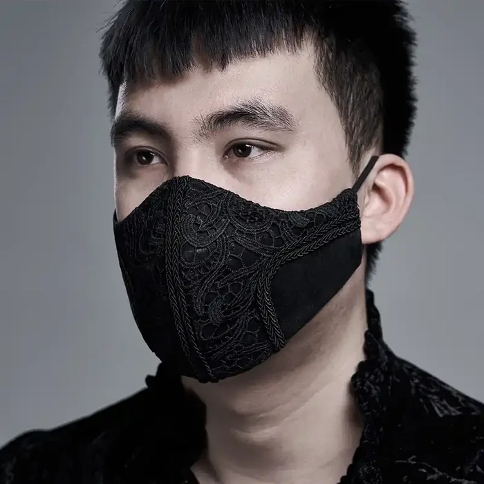 Gothic-Gesichtsmaske mit markantem Look