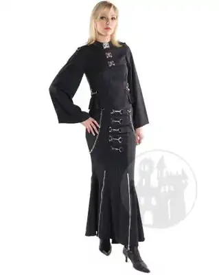 Gothic Nadelstreifenbolero