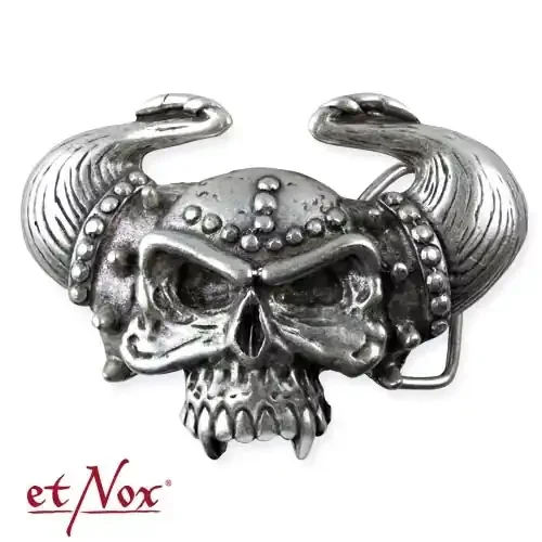 Gürtelschnalle „Viking Skull“
