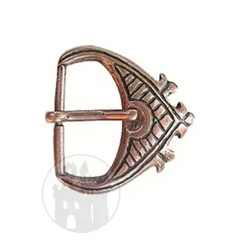 Gürtelschnalle Arwernium Altsilber